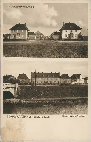 Buchholz-Kleefeld-Hannover 2 Bild: Siemerdingstrasse Hesemannstrasse 1928