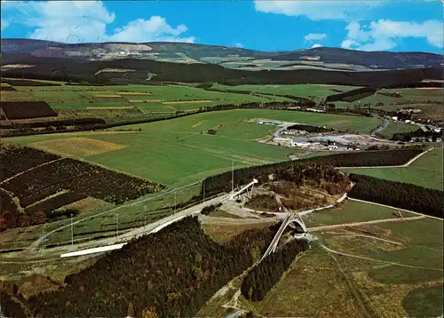 Winterberg Matten-Schanze St. Georg Sprungschanze v. Flugzeug aus 1980