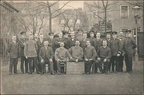 Ansichtskarte Dresden 15.2. Zur Erinnerung an das 15. Stiftungsfest 1913