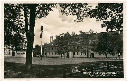 Ansichtskarte Sperenberg-Am Mellensee Truppenübungsplatz Hackenkreuzflagge 1939