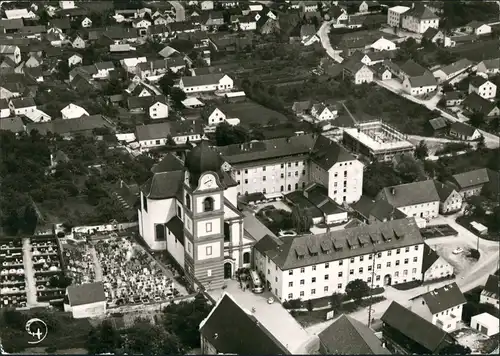 Ansichtskarte Rohr (Niederbayern) Luftbild 1962