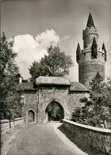 Ansichtskarte Friedberg (Hessen) Weg zum Adolfsturm 1960
