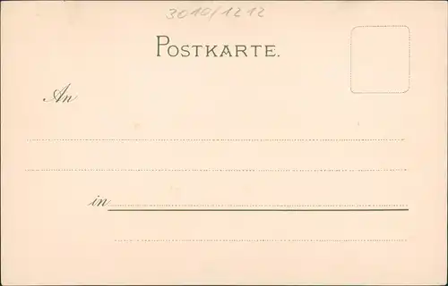 Ansichtskarte Weesenstein (Müglitz) Künstlerkarte 1906