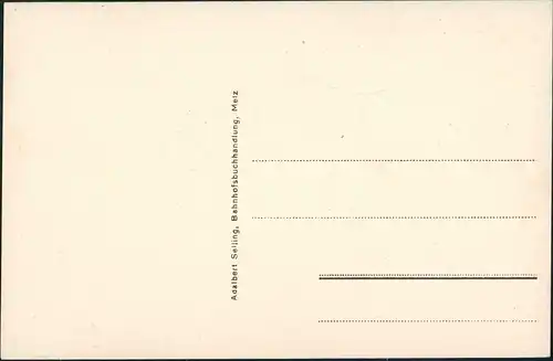 CPA Metz Blick vom Aussichtsturm der Mosel-Anlagen 1910