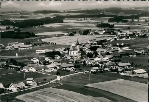 Kirchweidach Luftbild Überflug Dorf Kirchweidach Luftaufnahme 1964