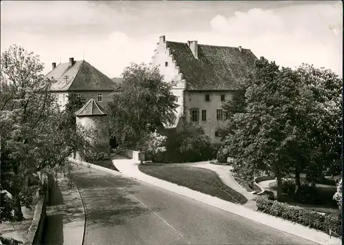 Mellrichstadt Strassen Partie am Schloss/Strassen Partie am Schloss 1965