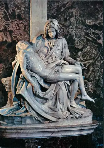 Cartoline Rom Roma S. Peters Dom - «La Pietà» des Michelangelo 1962
