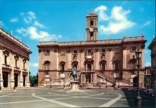 Cartoline Rom Roma Il Campidoglio Das Kapitol 1962