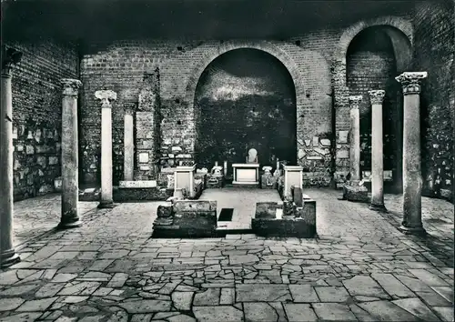 Cartoline Rom Roma Katakomben der heiligen Domitilla 1962