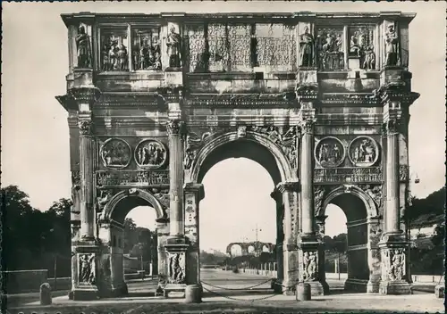 Cartoline Rom Roma Arco di Costantino 1962