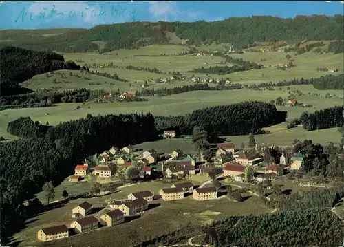Neutrauchburg Luftbild Überflug Dorf Neutrauchburg vom Flugzeug aus 1965