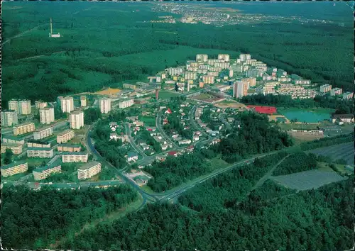 Ansichtskarte Neu-Isenburg Luftbild Wohnstadt Gravenbruch 1980