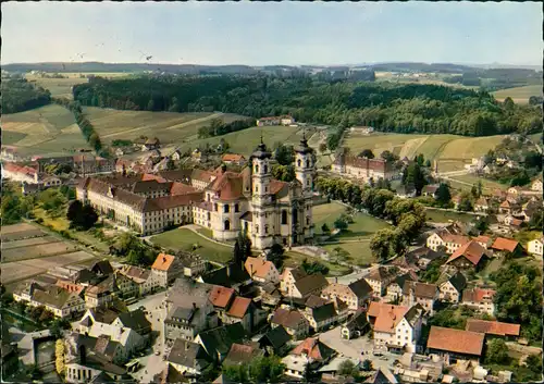 Ansichtskarte Ottobeuren Luftbild 1978