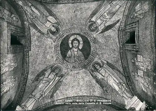 Cartoline Rom Roma BASILICA DI S. PRASSEDE 1962