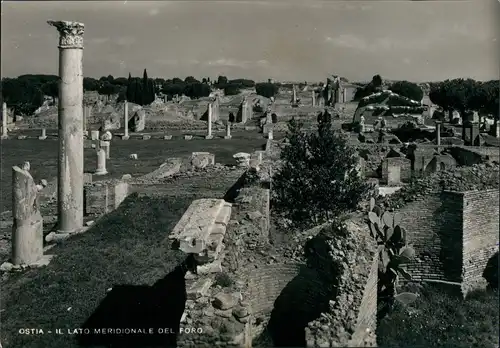 Cartoline Rom Roma OSTIA - IL LATO MERIDIONALE DEL FORO 1962