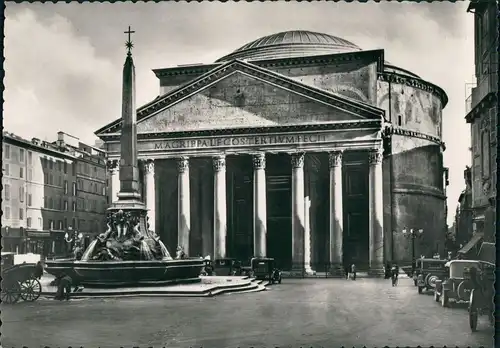 Cartoline Rom Roma ROMA - Il Pantheon 1962