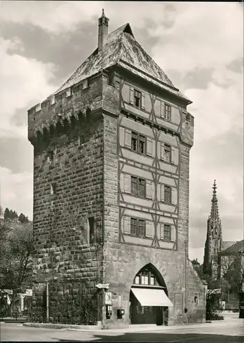 Ansichtskarte Esslingen Strassen Partie am Schelztor 1965