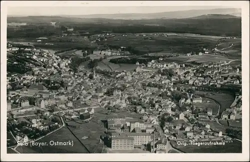 Ansichtskarte Selb (Bayern) Luftbild 1931