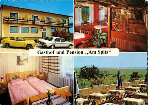 Mörbisch am See Gasthof und Pension ,,Am Spitz", 4 Fotos, Autos Mercedes 1970
