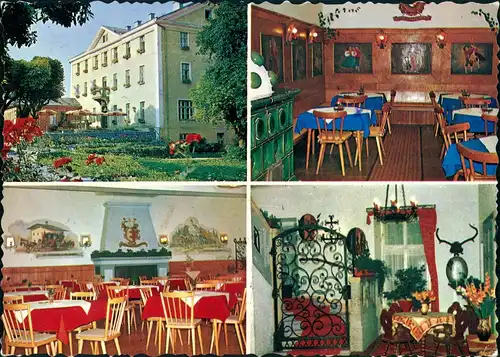 Golling an der Salzach Hotel Hofbräu 4 Ansichten Innen & Außen 1970