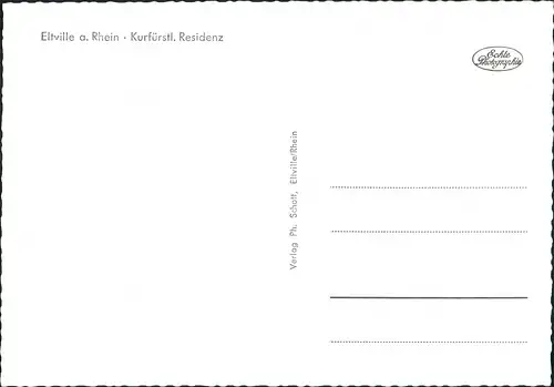 Eltville am Rhein Eltville a. Rhein Kurfürstliche Residenz 1965