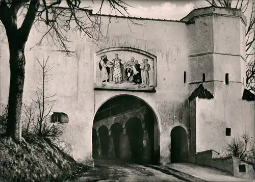 Ansichtskarte Schongau Schongau/Obb. Partie am Maxtor 1960