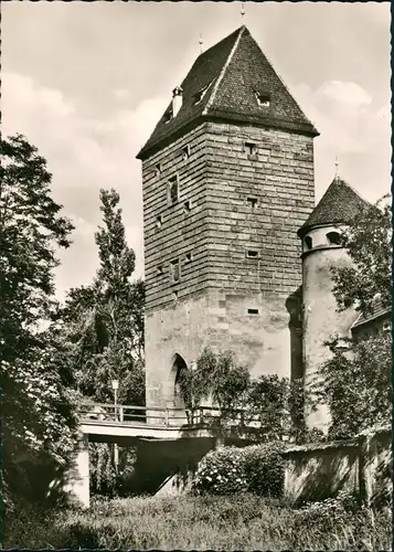 Ansichtskarte Amberg Partie am Ziegeltor 1965