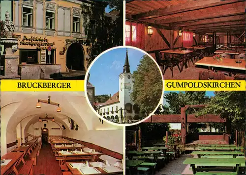 Gumpoldskirchen Weinhauer H. BRUCKBERGER Gastwirtschaft Gasthaus 1970