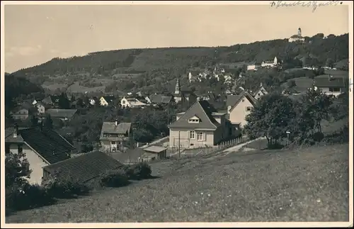 Foto Stühlingen Häuser am Hang 1941 Privatfoto