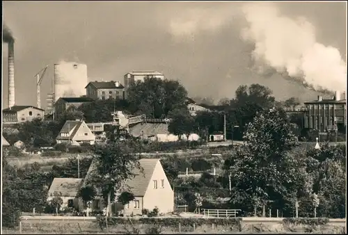 Ansichtskarte Sankt Michaelisdonn Zuckerfabrik Süderdithmarschen A.-G. 1955