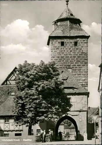 Höchstadt an der Aisch Ansicht Stadttor Stadt Tor  Durchfahrt 1965