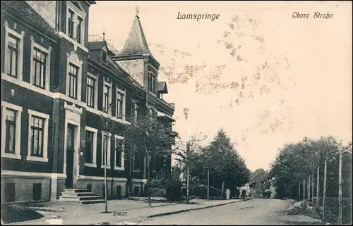 Ansichtskarte Lamspringe Obere Straße 1910