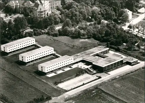 Ansichtskarte Bad Münder (Deister) Luftbild Schulungsheim 1964
