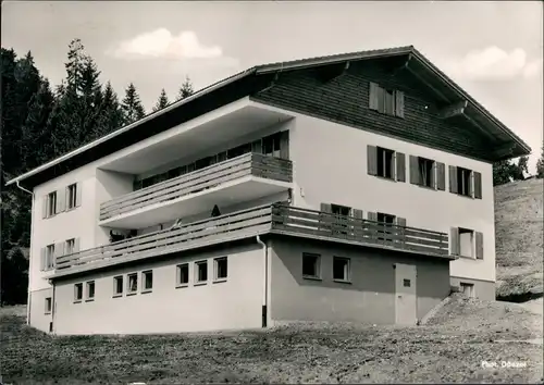 Steibis-Oberstaufen 8974 Schindelberg Jugend-Ferienheim Homberger Hütte    1968