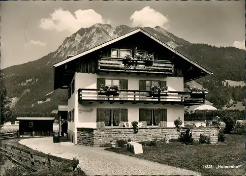 Einödsbach-Oberstdorf (Allgäu) ,,Heimenhof" Pension Unterkunft vor  1971