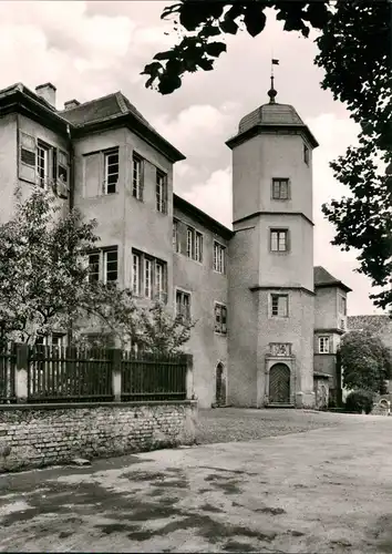 Ansichtskarte Ladenburg (Neckar) Amtshof (ehemaliger Bischofsitz) 1960