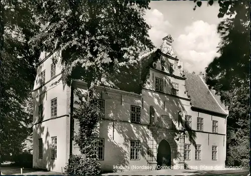 Ansichtskarte Husum Cornelsches Haus der Jugend Gebäude-Ansicht 1967/1965