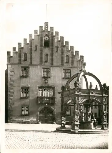 Hammelburg Echtfoto Privafoto Bauwerk (vermutl. Hammelburg) 1970 Privatfoto