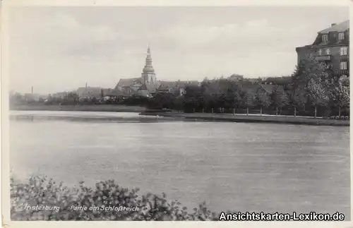 Insterburg Tschernjachowsk (Черняховск) Partie am Schloßteich 1930