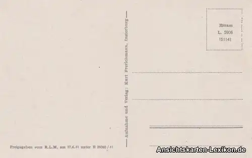 Insterburg Tschernjachowsk (Черняховск) An der Angerapp 1941