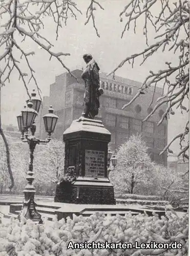 Moskau Moscow (Москва́) Statue Foto Postcard Россия 1965