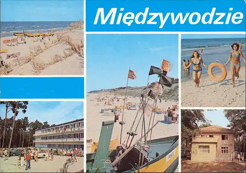 Postcard Misdroy Międzyzdroje MB Strand, Hotel 1966