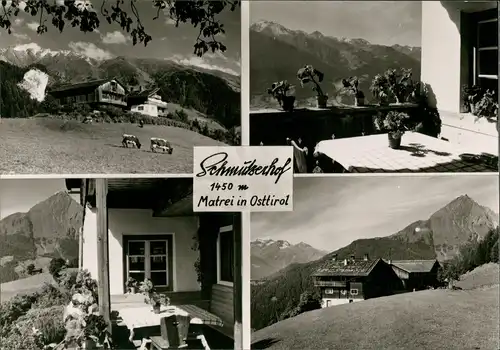 Matrei in Osttirol Umlandansichten Schmutzerhof auf 1450 Meter Höhe 1960