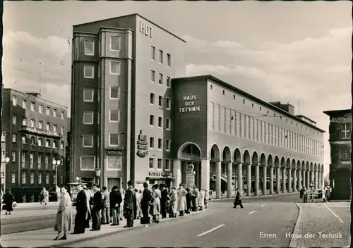 Ansichtskarte Essen (Ruhr) Straße, Haus der Technik 1963