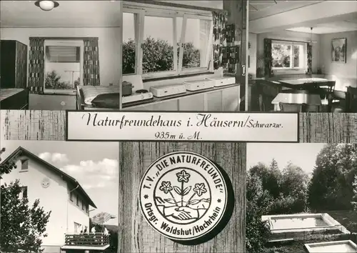 Ansichtskarte Häusern MB Naturfreundhaus Innen 1968