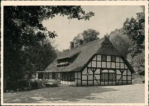 Hollenstedt GASTHAUS ZUM HANSKRöGER Karl John 2111 Appel bei Hollenstedt 1955