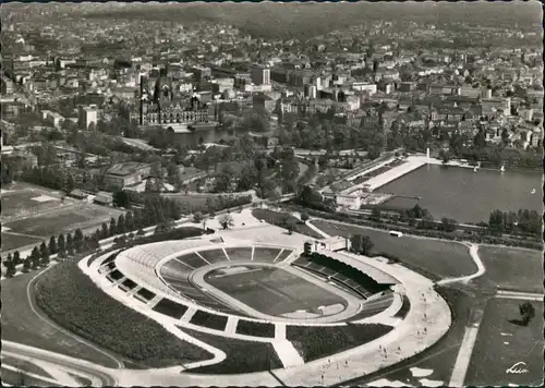 Ansichtskarte Hannover Luftbild Niedersachsen-Stadion 1965