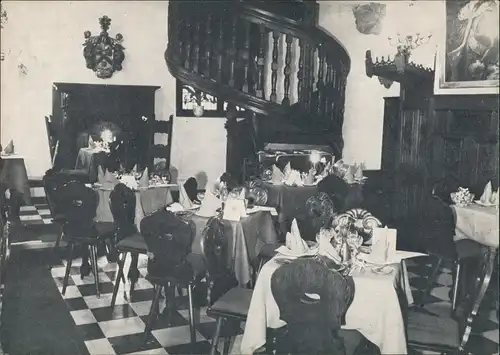 Ansichtskarte Köln Bungs, Marsplatz - Innen Gaststätte 1932