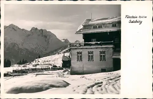 Gerlos Umland-Ansicht Filzstein Berghütte auf 1641 M. Höhe 1964