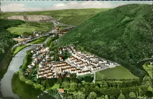 Nachrodt-Wiblingwerde Luftaufnahme Luftbild NACHRODT Sauerland vom 1985/1970